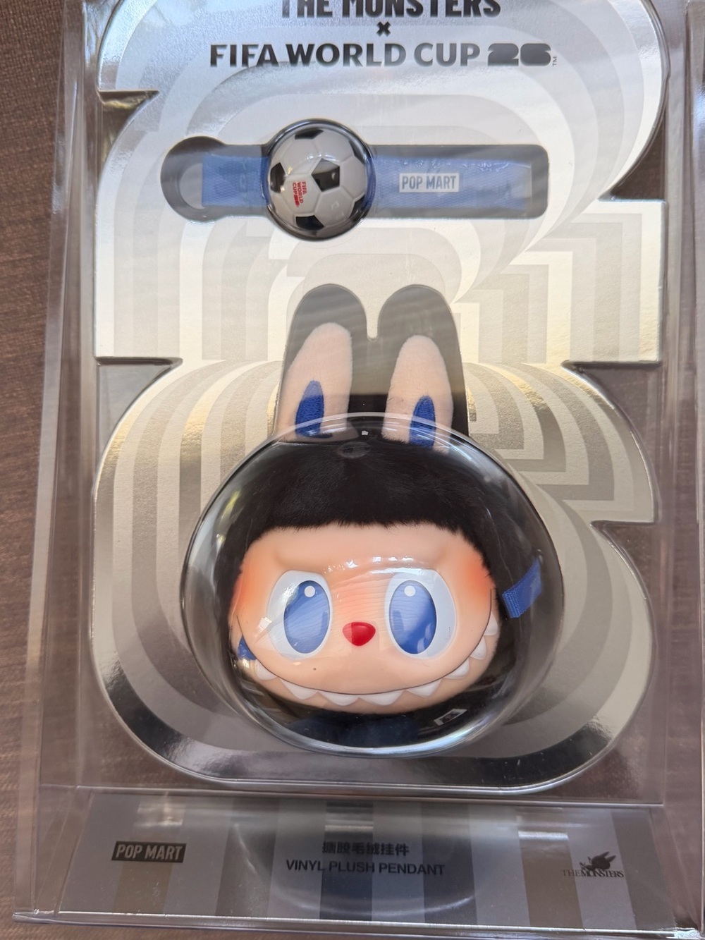 POP MART Kids Vinyl Plush Pendant - Blue Rabbit Character